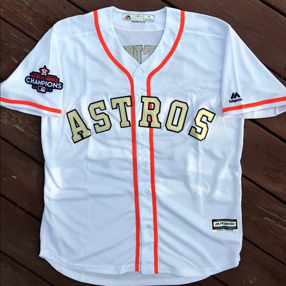 astros blue and gold jersey